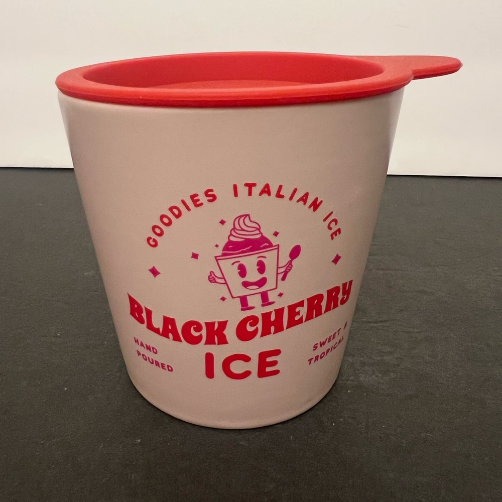 NWT DW Home Goodies Italian Ice Black Cherry Ice Candle